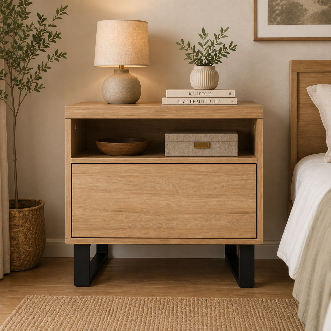 Bright bedside
