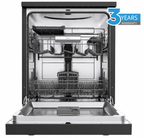 Midea 14 Place Setting Dishwasher Black Steel