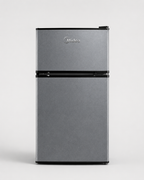 Midea 87L Bar Fridge and Freezer - Stainless Steel