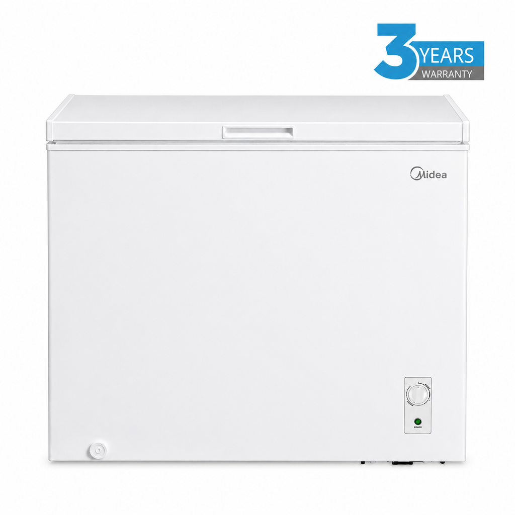 Midea 198L Chest Freezer - White Color