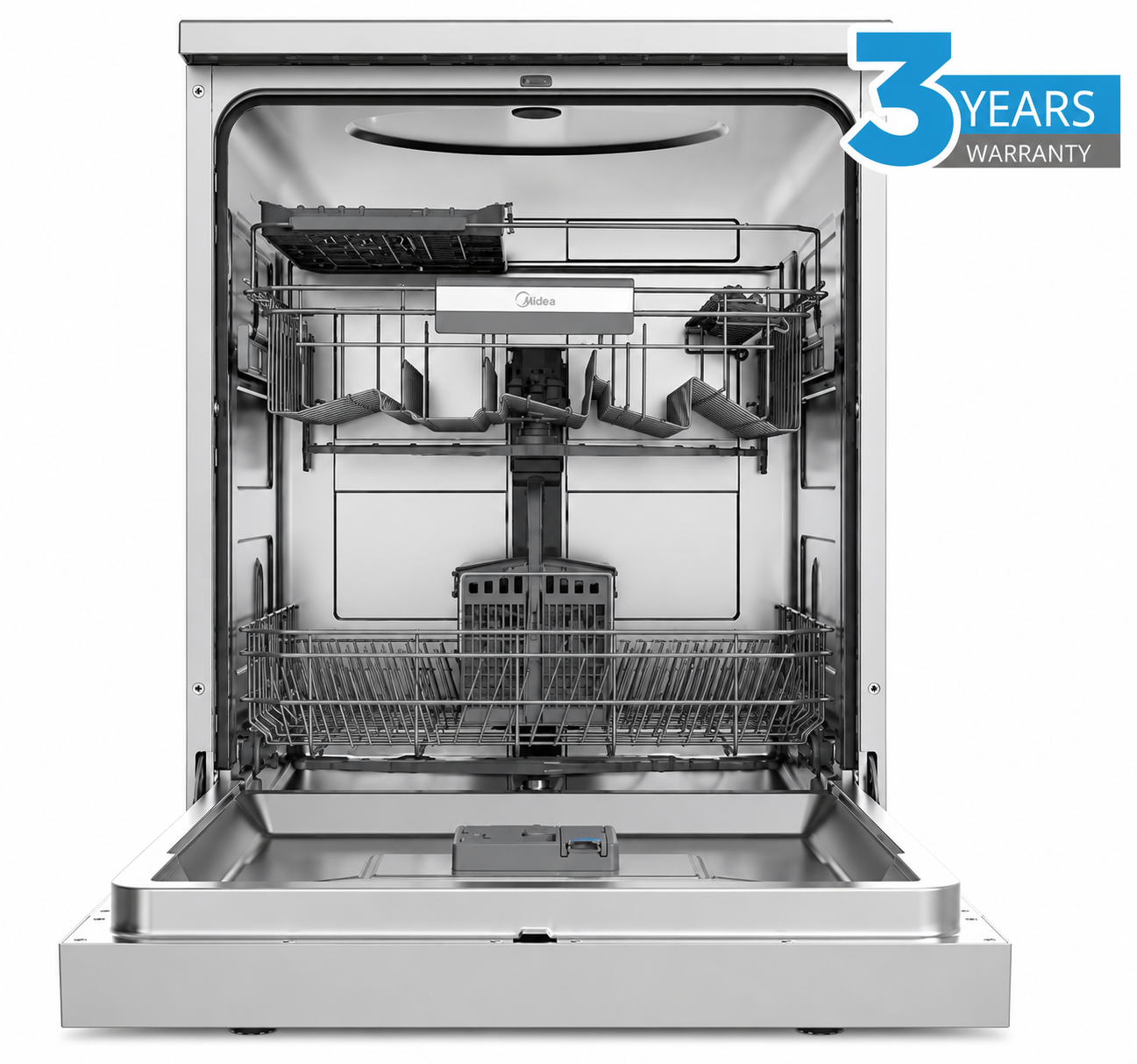 Midea 12 Place Setting Dishwasher Stainless steel