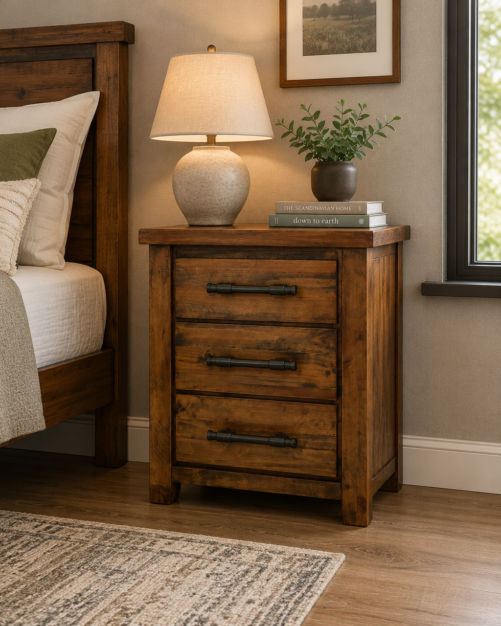 Woodgate Bedside Table