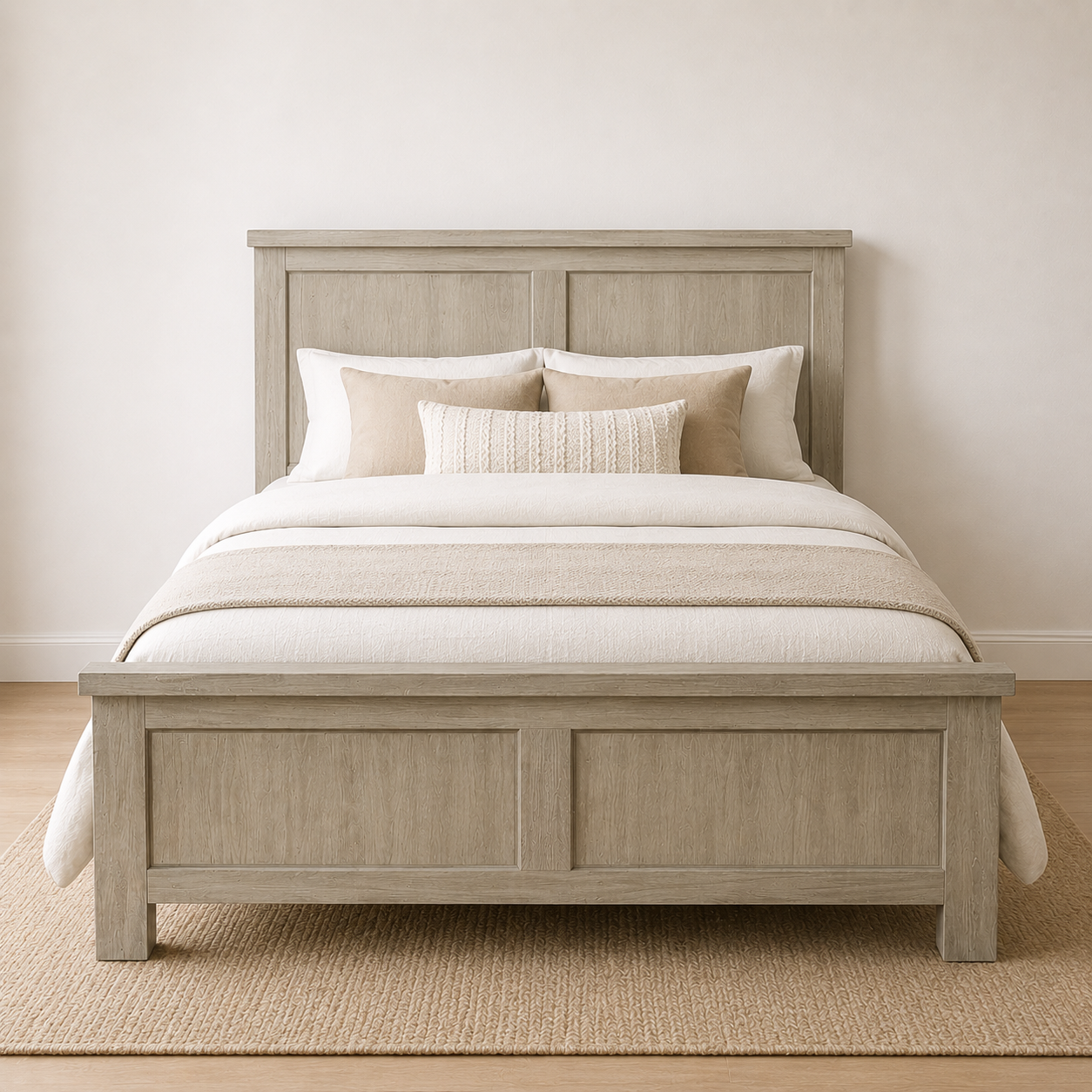 Amanda Solid Timber Bed Frame