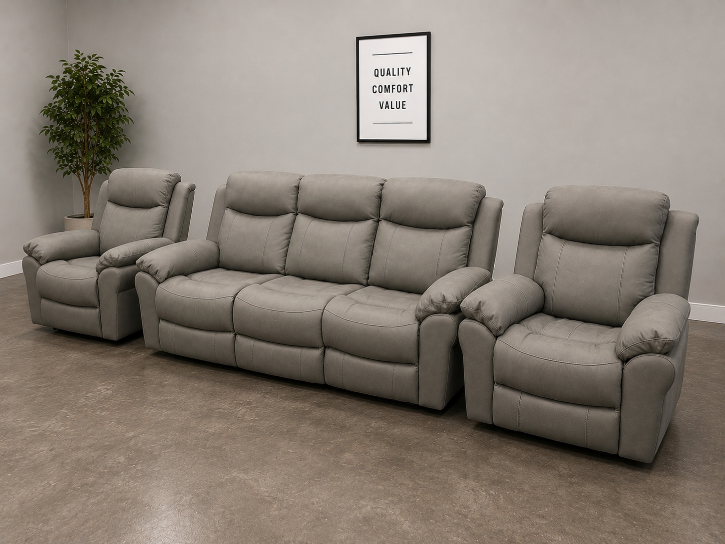 Rocky Recliner Lounge Suite