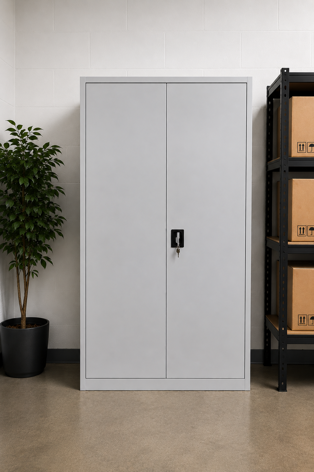 Lockable Metal Cabinet
