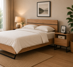 Bright Queen Bed