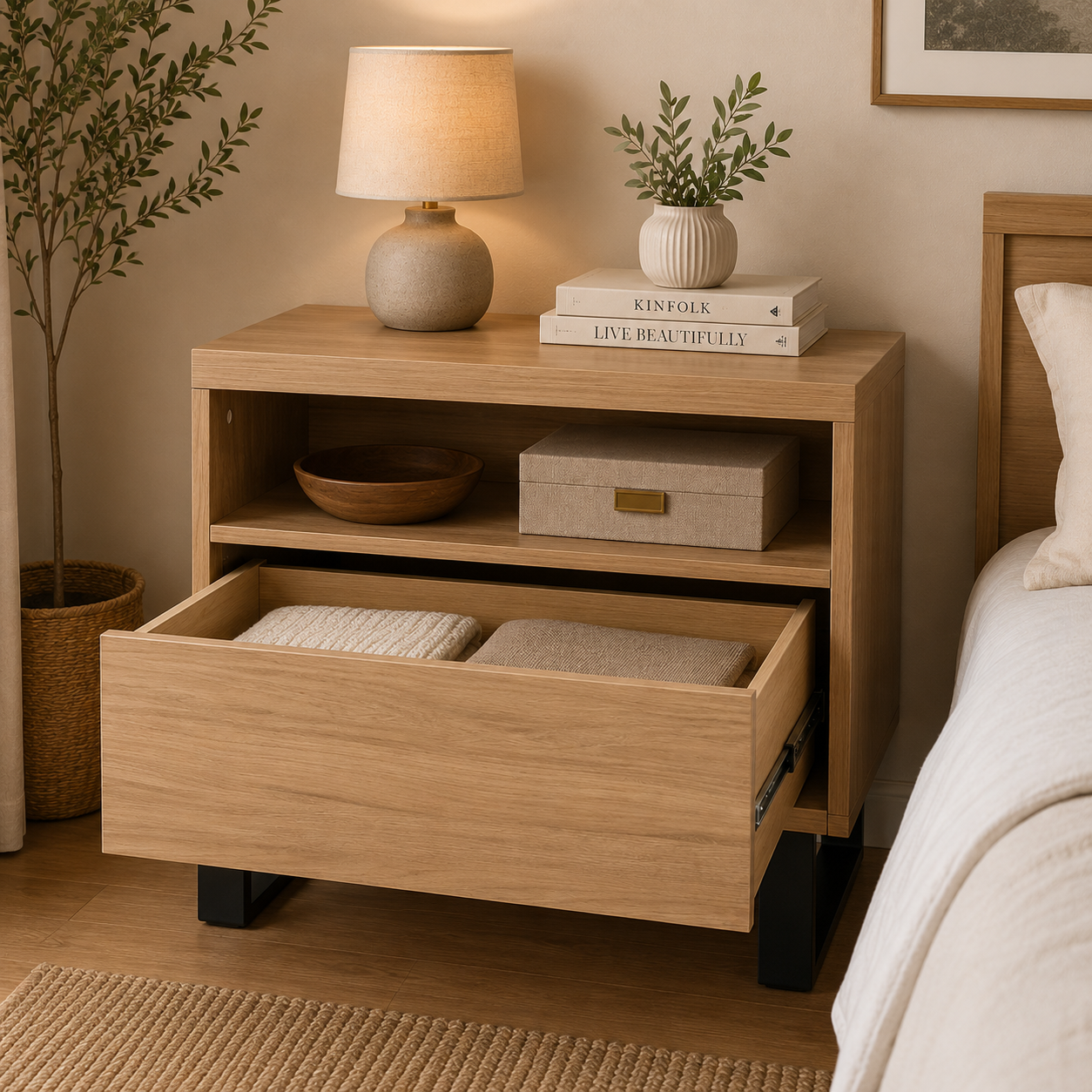 Bright bedside