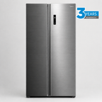 Midea 548L Side By Side Fridge Freezer Stainless Steel