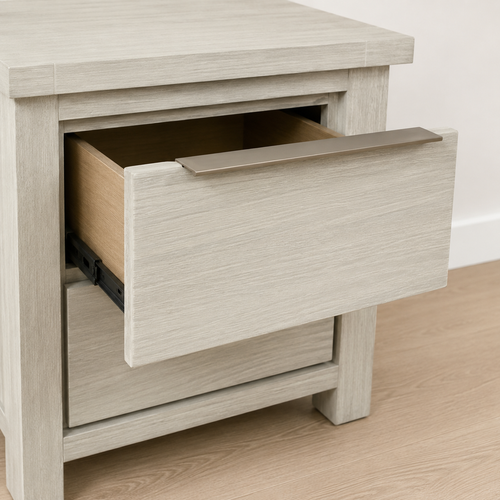Amanda Solid Timber Bedside Table