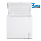 Midea 198L Chest Freezer - White Color