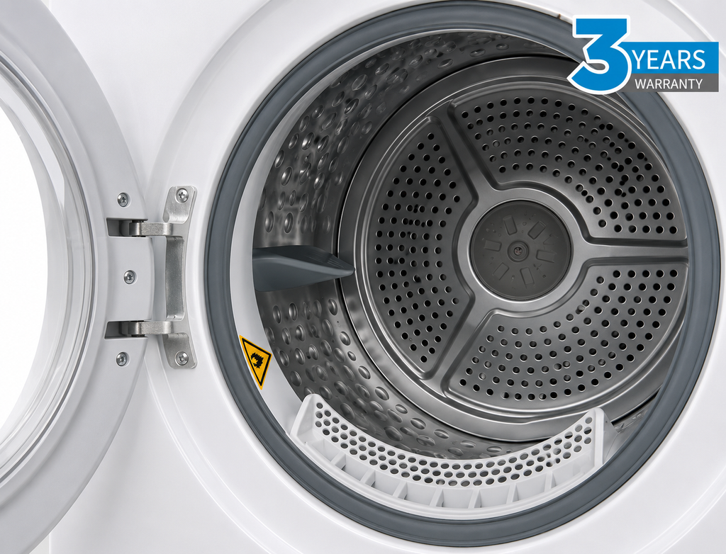 Midea 7KG Vented Dryer Freestanding or Wall Mounted - White Color