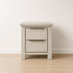Amanda Solid Timber Bedside Table