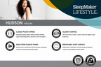 SLEEPMAKER LIFESTYLE 8 HUDSON RANGE