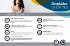 SLEEPMAKER LIFESTYLE 8 HUDSON DELUXE RANGE